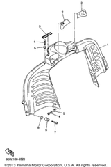 Screw, Bind 1998 VMAX 500 XT (VX500XTB) 98907-06012-00