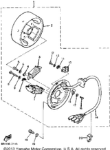 Clamp 1984 BRAVO (BR250H) 90465-06100-00