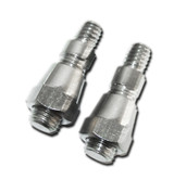 Motorcycle Mirror 10mm Thread Adapters for Metric Bikes Pair