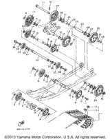 Pin, Cotter 1993 VMAX-4 (VX750T) 91401-30030-00