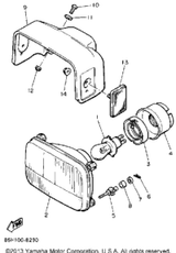 Clip 1988 SNOSCOOT (ELEC START) (SV80EM) 8V0-84374-00-00