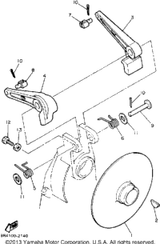 Nut 1987 BRAVO (BR250L) 95380-06700-00