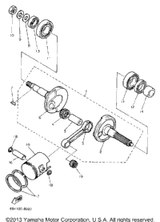 Washer, Spring 1990 SNOSCOOT (SV80P) 12100-00