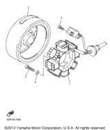 Screw, Pan Head 1997 VMAX 600 XTC (VX600XTCA) 98517-06025-00