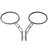 Honda CRF 125,CRF 250 Chrome Billet Euro Sport Motorcycle Mirrors