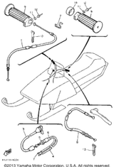 Rivet, Blind 1988 PHAZER DELUXE (ELEC START) (PZ480EM) 90267-40076-00