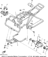 Rivet, Blind 1990 SNOSPORT (ELEC START) (SV125EP) 90267-40077-00