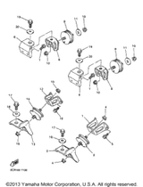 Bolt, Flange 1998 VMAX 600 SX (VX600SXB) 95817-10025-00