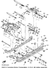 Washer, Plate 1990 PHAZER II (PZ480P) 90201-100L3-00