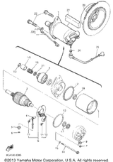 Ring 1995 VMAX 500 LE (ELEC START) (VX500EV) 8L6-81834-50-00