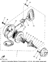 Cover 1990 SRV (SR540P) 82M-15779-00-00