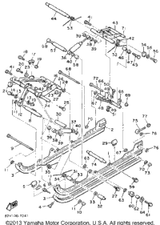 Pin, Cotter 1988 PHAZER DELUXE (ELEC START) (PZ480EM) 91401-30030-00