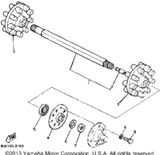 Washer, Conical Spring 1984 BRAVO (BR250H) 90208-20008-00