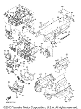 Bracket, Chain Housing 1997 VMAX 600 XTC (ELEC START) (VX600XTCEA) 8CR-21939-00-00