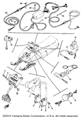 Band, Switch Cord 1975 GPX433G J45-83936-00-00