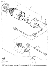 Screw, Pan Head 1990 SNOSCOOT (ELEC START) (SV80EP) 98580-06020-00