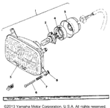 Spring, Screw 1980 SRX440D 8A5-84332-00-00