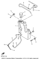 Hose (L500) 1998 VMAX 500 XTR (ELEC START+REVERSE) (VX500XTRB) 90445-084J2-00