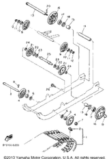 Bolt, Flange (95811-08020-00) AP 1990 OVATION LE (ELEC START) (CS340EP) 95821-08020-00