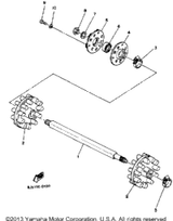 Washer, Conical Spring 1984 ENTICER 340 (ET340H) 90208-20008-00