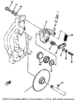 Washer, Spring 1980 SS440D 92990-10100-00