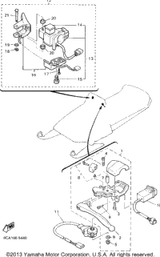 Washer, Special 1995 VMAX 600 ST (LONG TRACK) (VX600STV) 85G-83663-00-00