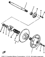 Washer, Plate (T20) UR1980 SS440D 90201-25526-00