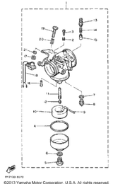 Nut 1987 ET340TL 8X0-14358-00-00