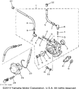 Gasket, Pump Case (8Y0-13116-00 1990 SRV (SR540P) 3MT-13116-00-00