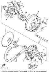 Stopper 1985 XL-V (XL540J) 8V0-17639-00-00