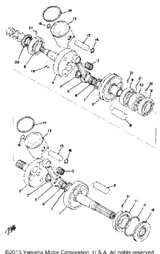 Washer, Special Shape 1974 GP433F 90209-24073-00