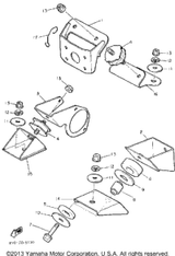 Washer, Plate 1988 SRV (SR540M) 90201-257G7-00