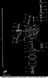 Cap 1993 VK540 II (VK540ET) 8A7-14169-00-00