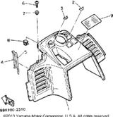 Indicator 1 UR 1992 ENTICER II LT (ET410TRS) 8U9-77741-00-00