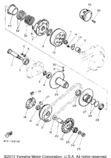 Oil Seal 1990 SNOSPORT (SV125P) 93104-41091-00