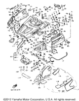 Body, Latch 1 1993 VMAX-4 (VX750T) 8V0-77171-00-00