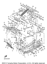 Bracket 5 1998 VMAX 600 SX (VX600SXB) 8DF-47463-01-00