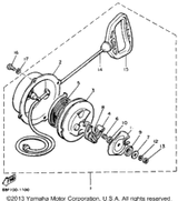 Pawl, Drive 1993 VENTURE GT (VT480GTT) 8F3-15741-01-00