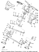 Holder, Handle 1987 ET340TL 1E6-23441-00-00