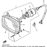 Holder, Socket 1985 SS440 (SS440J) 8A7-84312-00-00