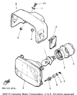 Holder, Socket 1990 SNOSPORT (SV125P) 8A7-84312-00-00