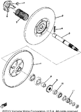 Sprocket, Chain Drive (12T) 1974 GP246F 812-17682-20-00