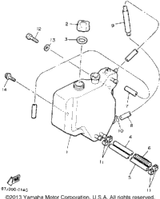 Hose 1990 PHAZER II LE (ELEC START) (PZ480EP) 90446-09016-00