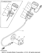 Socket Cord Assy 1998 VK540 II (VK540EB) 85L-83509-00-00