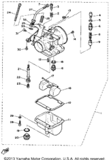 Plunger, Starter 1980 SRX440D 8G8-14171-00-00