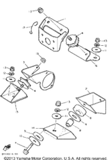 Bracket, Frt Lwr 1Lower 1 1985 SRV (SR540J) 8V9-21417-00-00