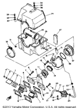 Reed, Valve 1979 EC540C 8AT-13613-00-00