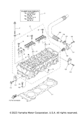 Gasket, Cylinder Head 1 2017  VXR (VX1800AS) 6BH-11181-00-00