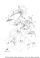 Storage, Stern (Dnmc) FOR GRAY 2018  FX CRUISER HO (FB1800AT) F2S-U89A1-01-P1