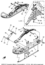 Saddle 1 1979 EC540C 8G6-23766-00-00